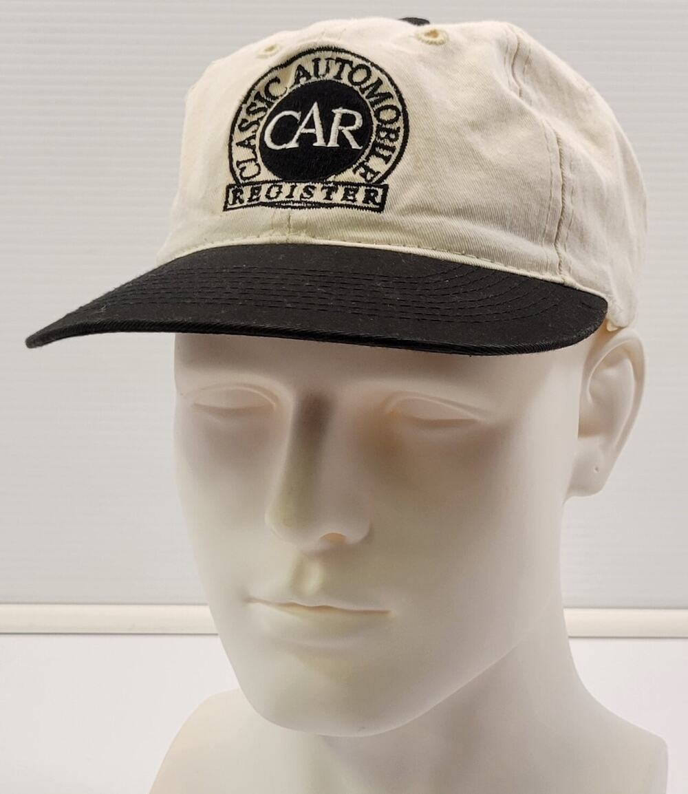 B2) Vintage Classic Automotive Register CAR Cruise Baseball Cap Strapback Hat